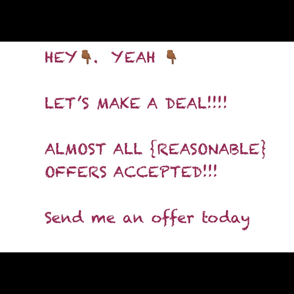 All prices are negotiable!!!!📢💸💸